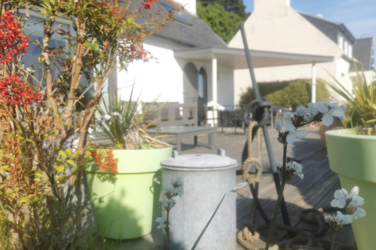 Maison De Pecheur - Coucher De Soleil En Terrasse Villa Plouézocʼh Exterior foto
